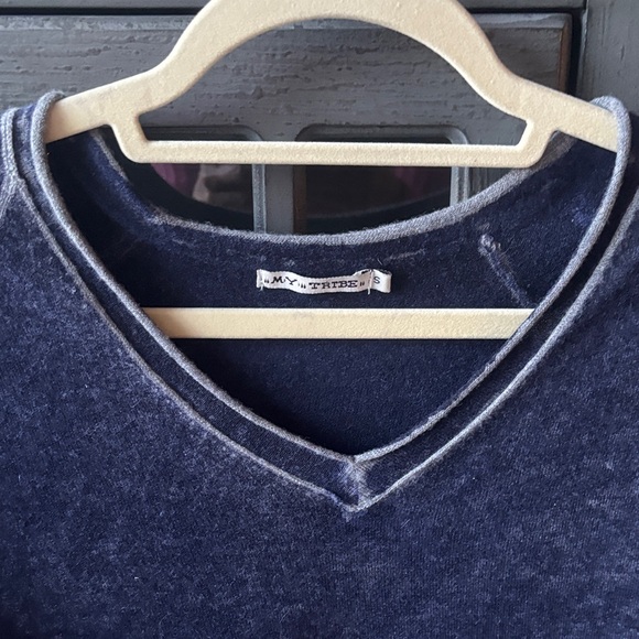 My Tribe Deep Blue Long Sleeve Top - Picture 3 of 7